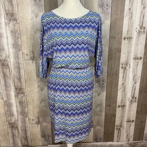 3/$25🛍️ Kate Hill Women’s Printed Jersey Dress